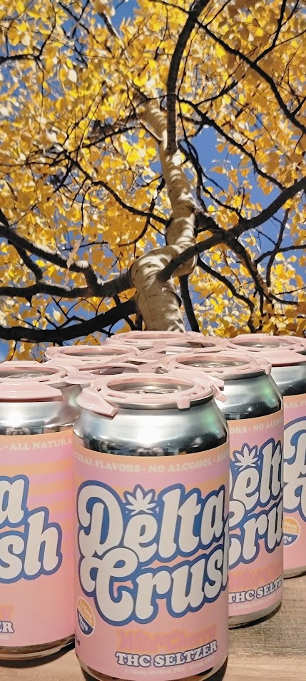 Delta crush wild cherry thc seltzer