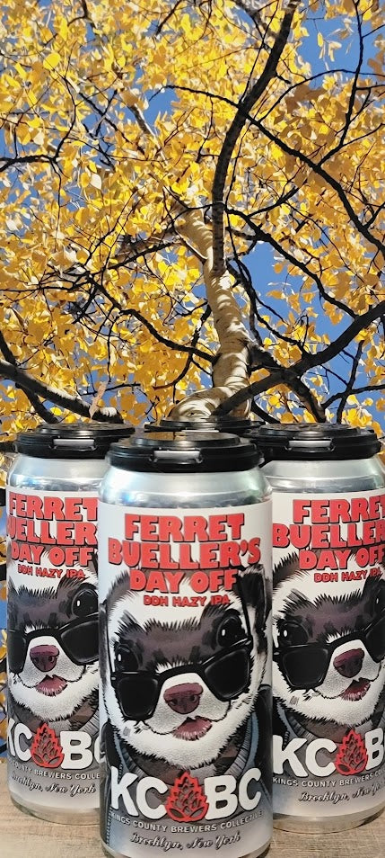 Kcbc ferret bueller's day off ddh hazy ipa
