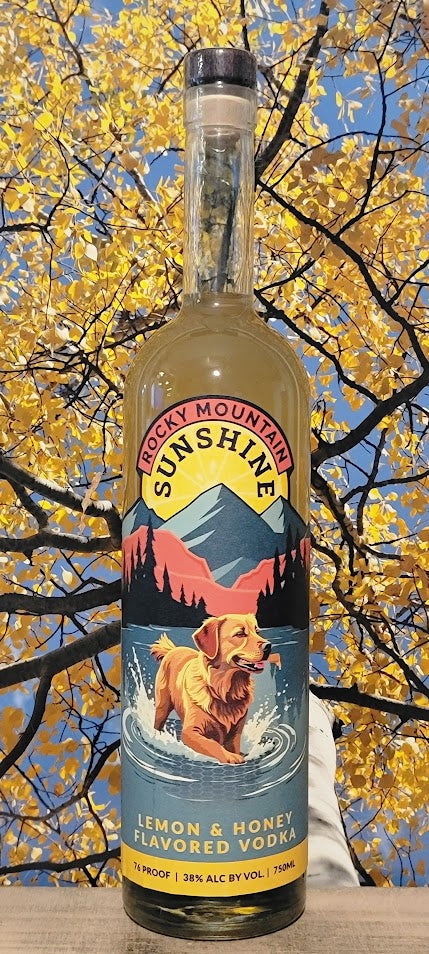 Pure distilling sunshine lemon &  honey vodka