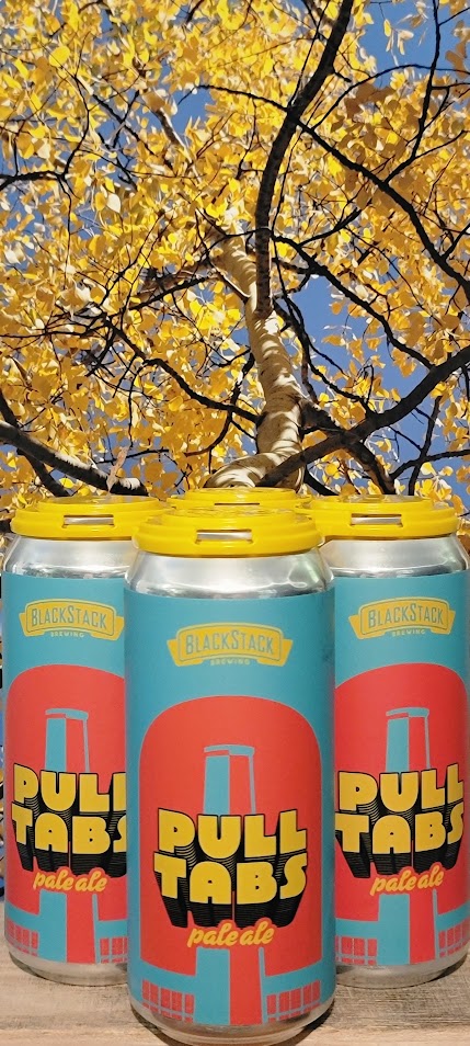 Blackstack pull tabs pale ale