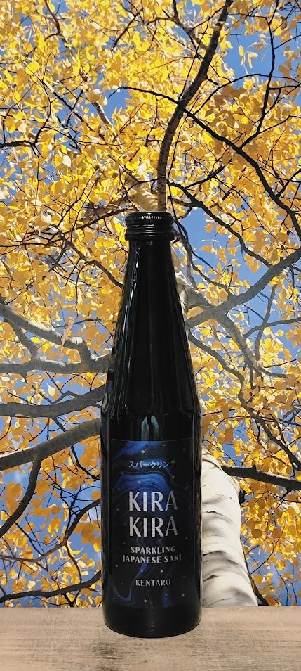 Kentaro kira kira sparkling sake