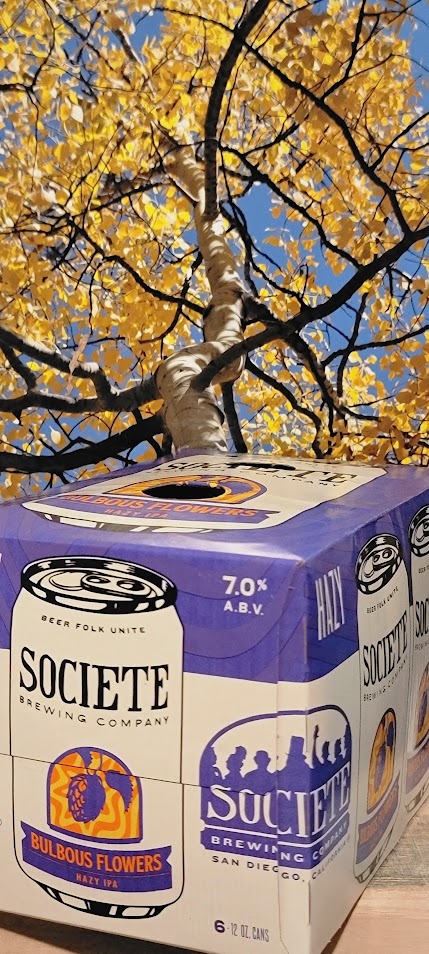 Societe bulbous flowers hazy ipa
