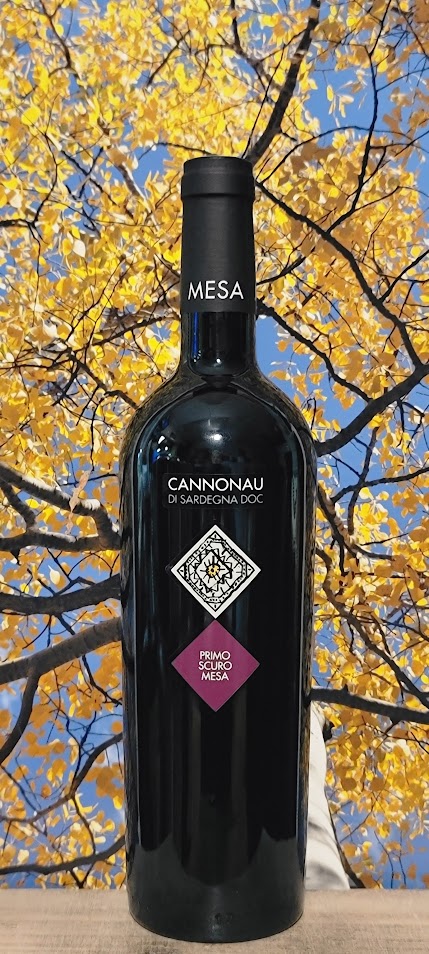 Primo scuro mesa cannonau sardegna