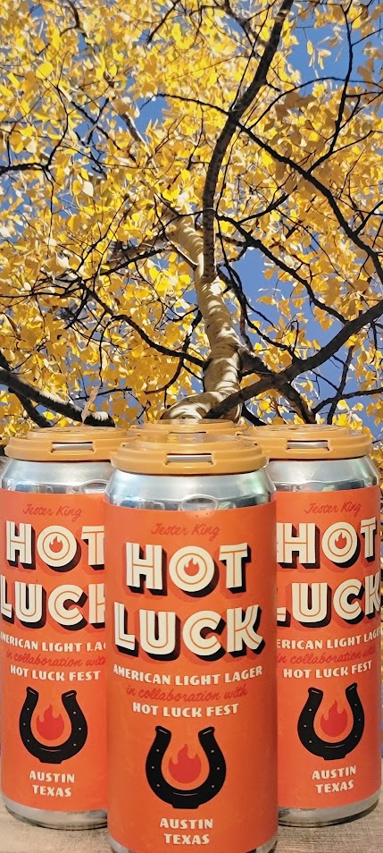 Jester king hot luck american light lager