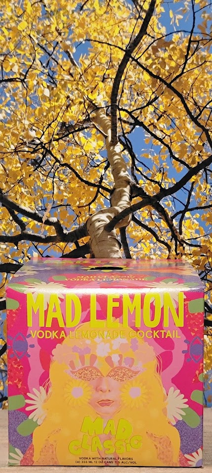 Mad lemon mad classic lemonade cocktail