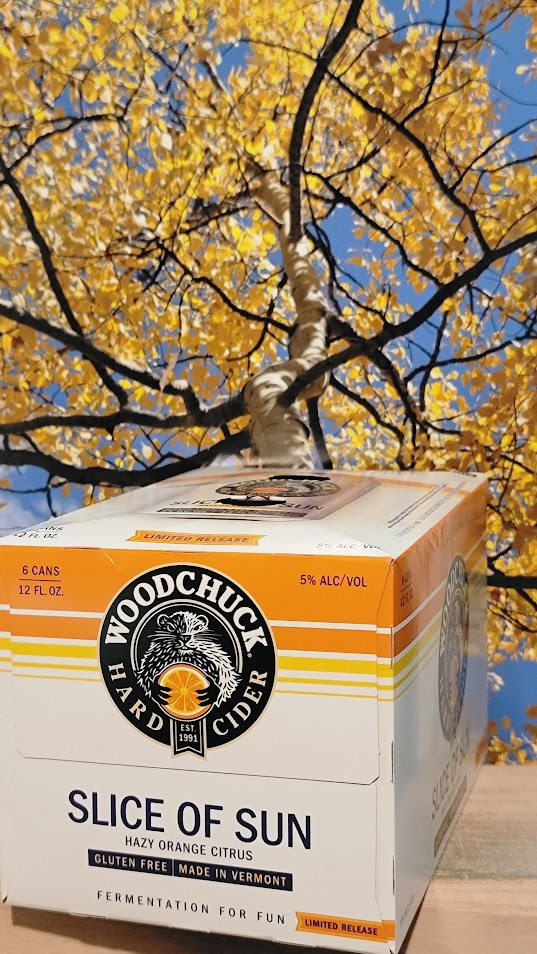 Woodchuck slice of sun hazy orange citrus cider