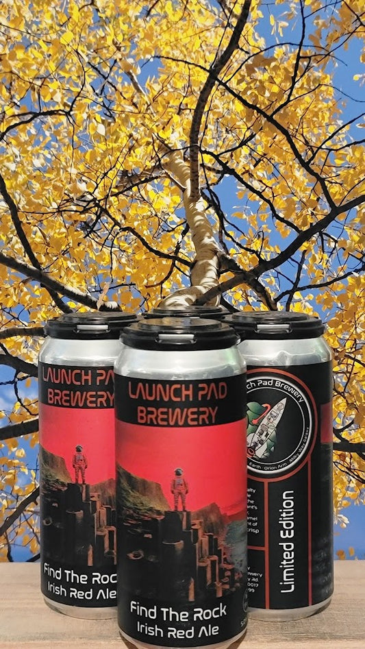Launch pad brewery irish red ale