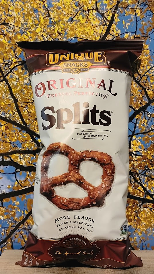 Unique snack pretzel original splits