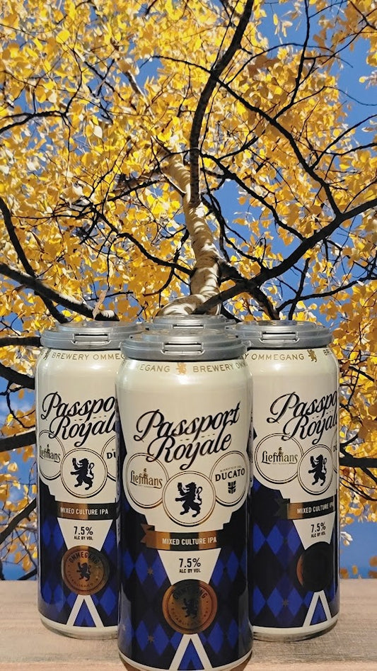 Ommegang three passport royale mixed culture ipa