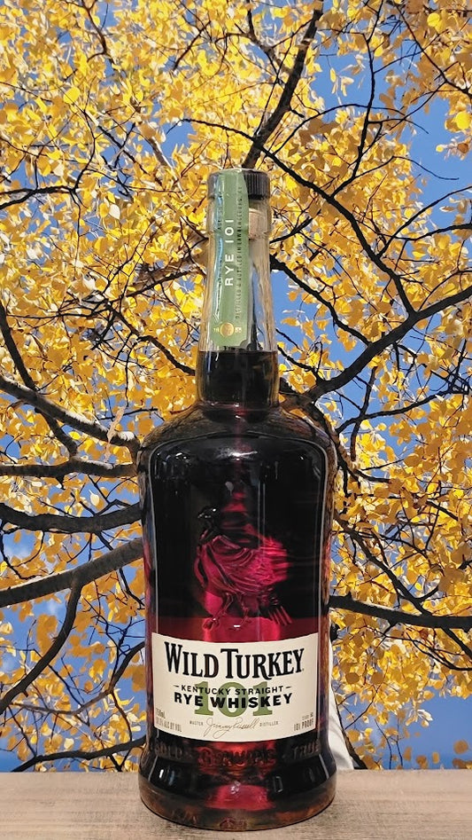 Wild turkey rye 101 whiskey