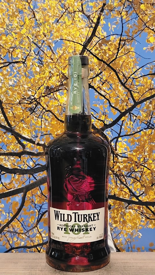 Wild turkey rye 101 whiskey