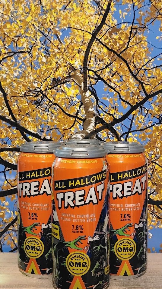 Ommegang all hallow's treat imperial chocolate peanut butter