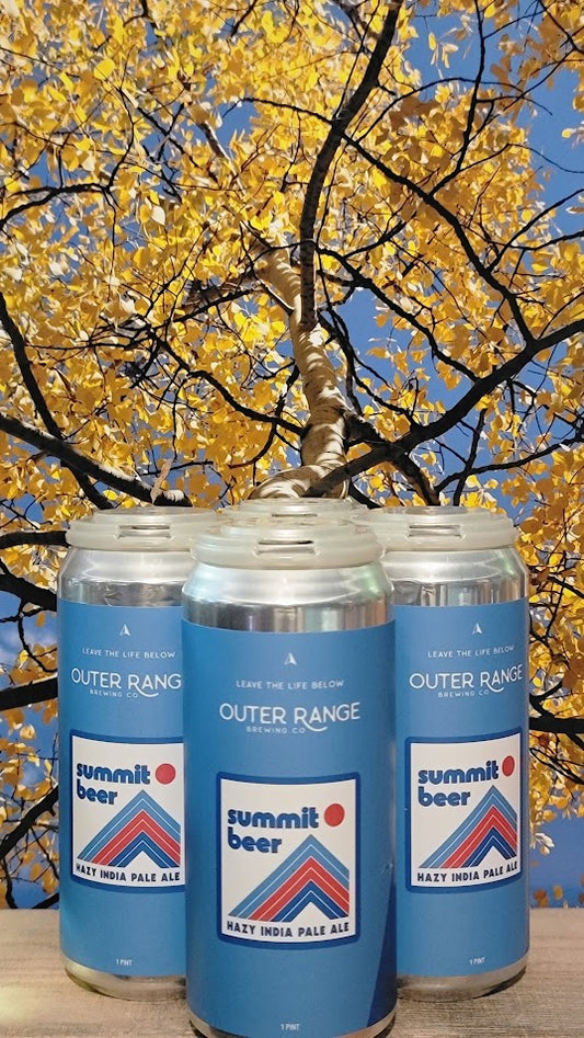 Outer range summit beer hazy ipa