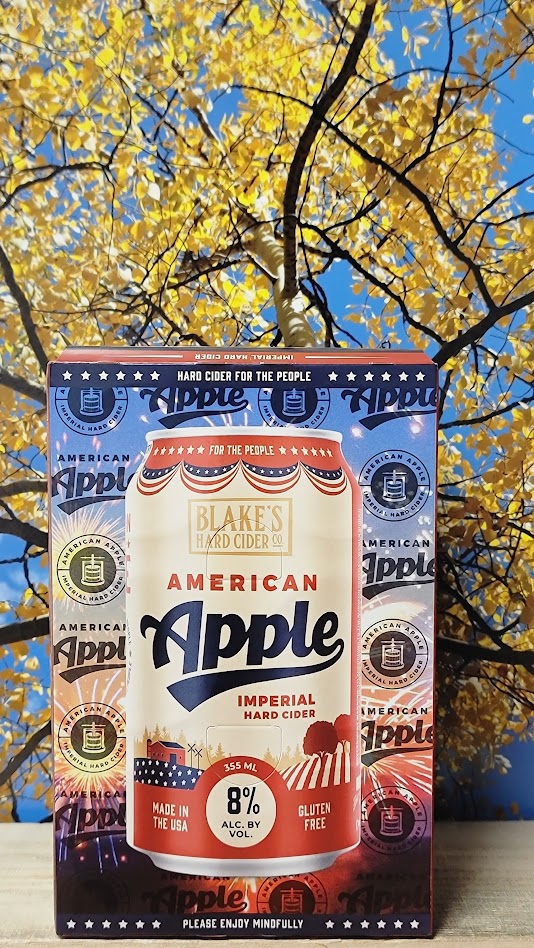 Blake's hard cider american apple imperial cider