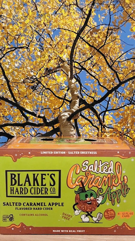 Blake's hard cider salted caramel apple