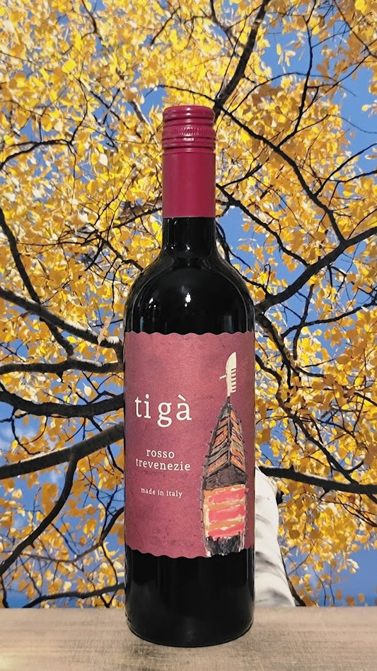 Ti ga rosso trevenezie red wine