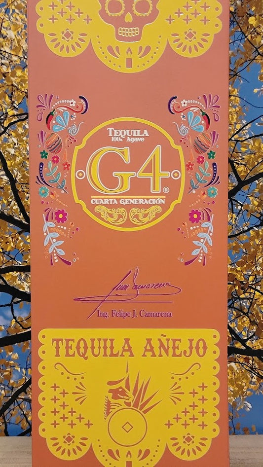 G4 tequila de madera anejo dia de muertos 25