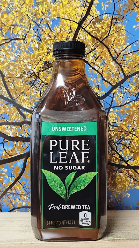 Pure leaf unsweet tea