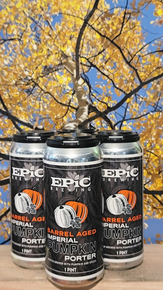 Epic barrel aged imperial pumpkin porter