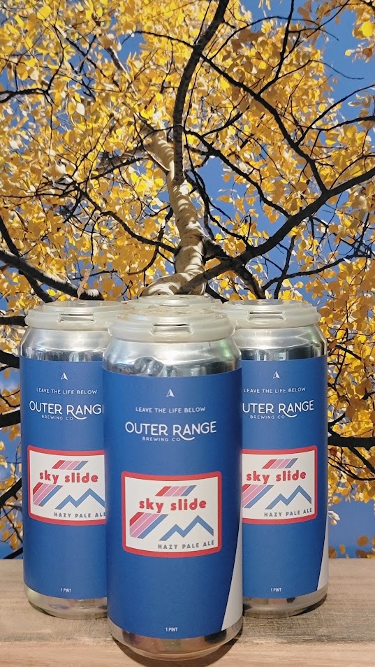 Outer range sky slide hazy pale ale