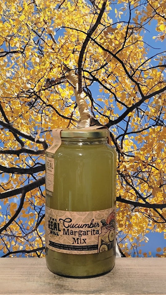 The real dill cucumber margarita mix