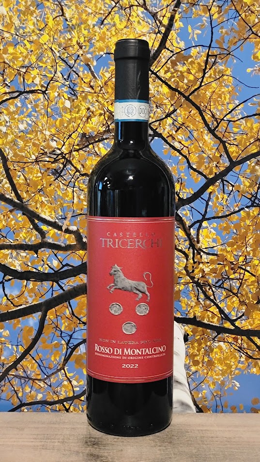 Castello tricerchi rosso di montalcino