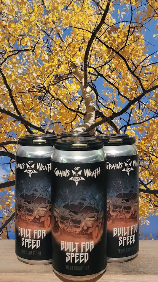 Grains of wrath built for speed west coast ipa