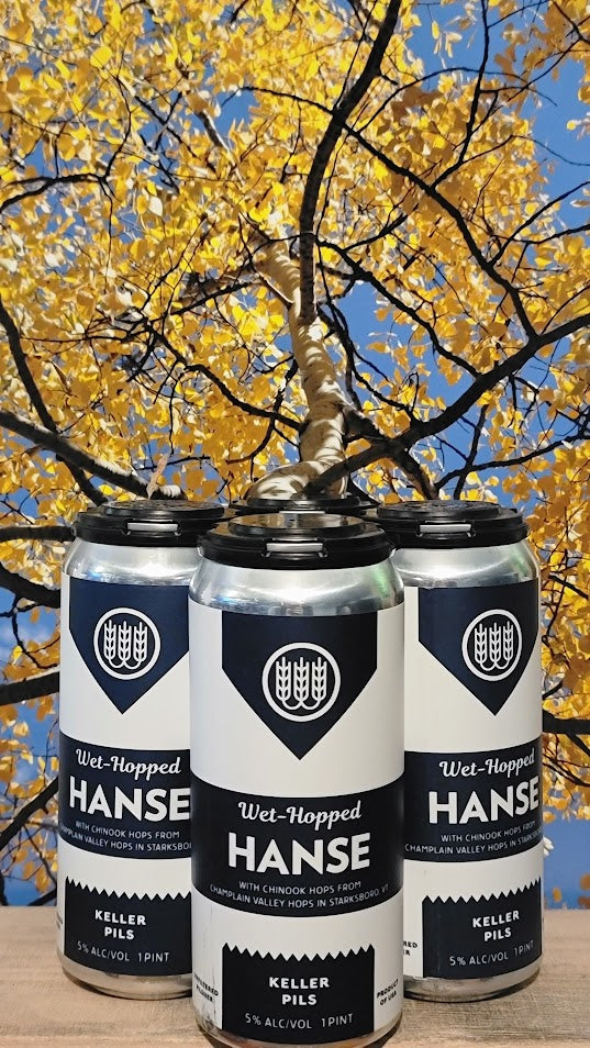 Schilling wet hopped hanse chinook hops keller pils