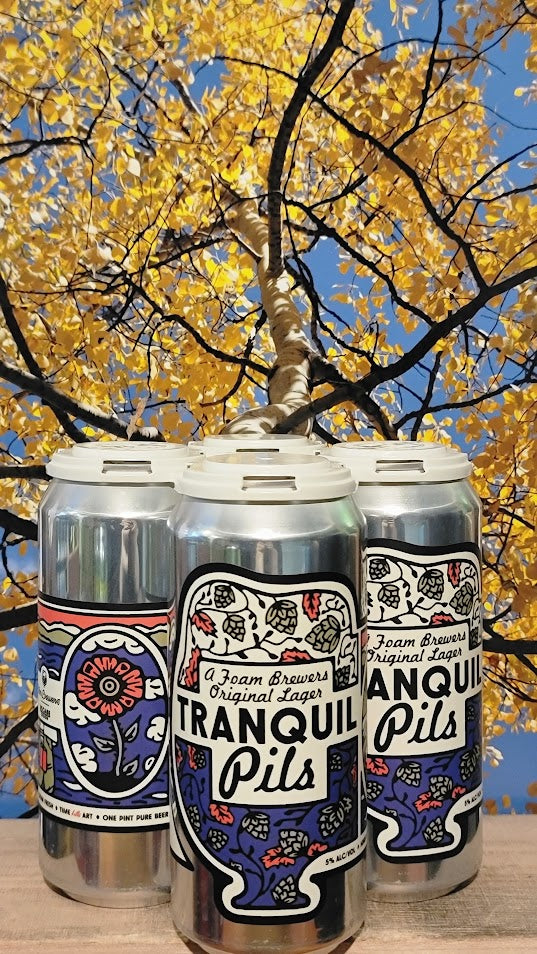 Foam brewers tranquil pils