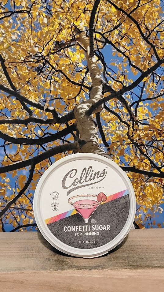Collins confetti sugar rimmer