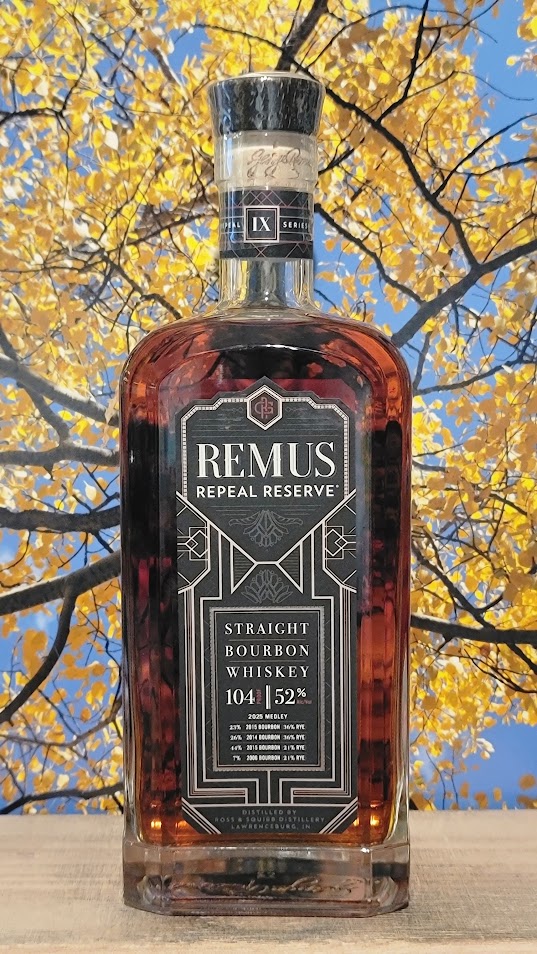 Remus repeal reserve straight bourbon whiskey 100proof