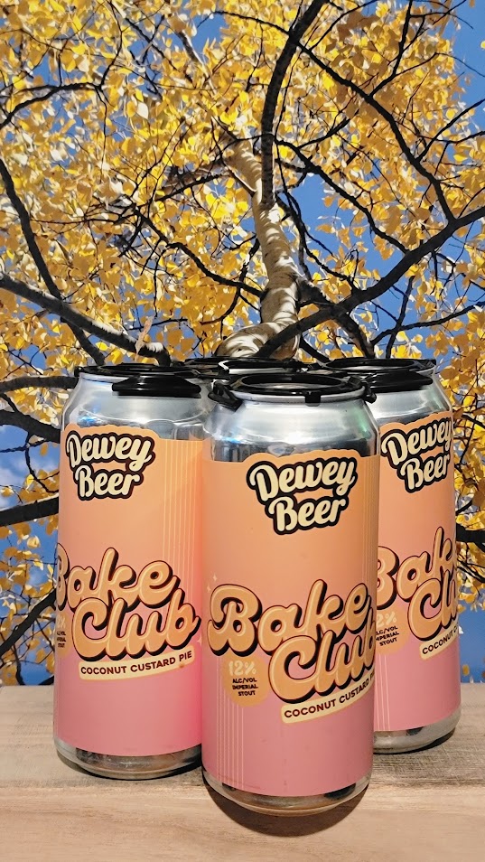 Dewey bake club coconut costard pie stout