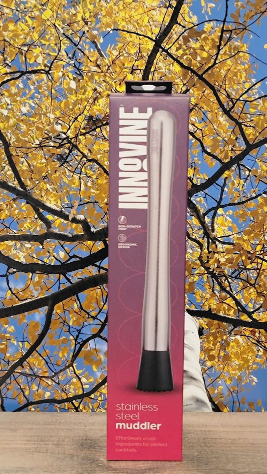 Innovine stainless steel muddler