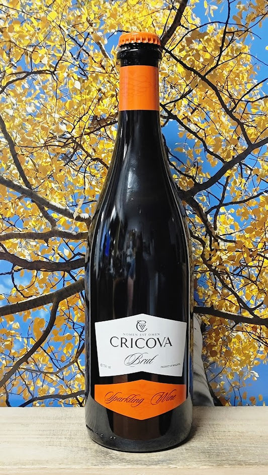 Cricova brut sparkling wine