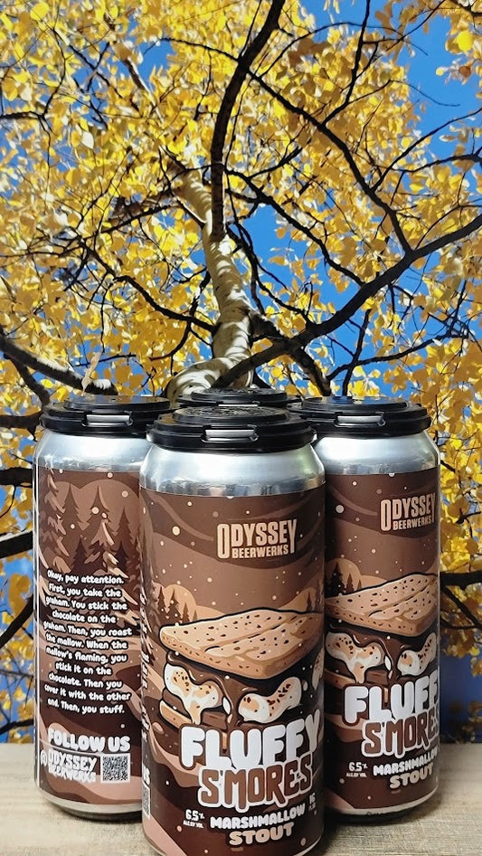 Odyssey fluffy smores marshmallow stout
