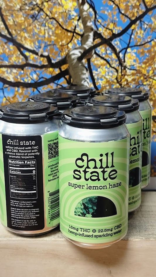 Chill state super lemonade haze seltzer
