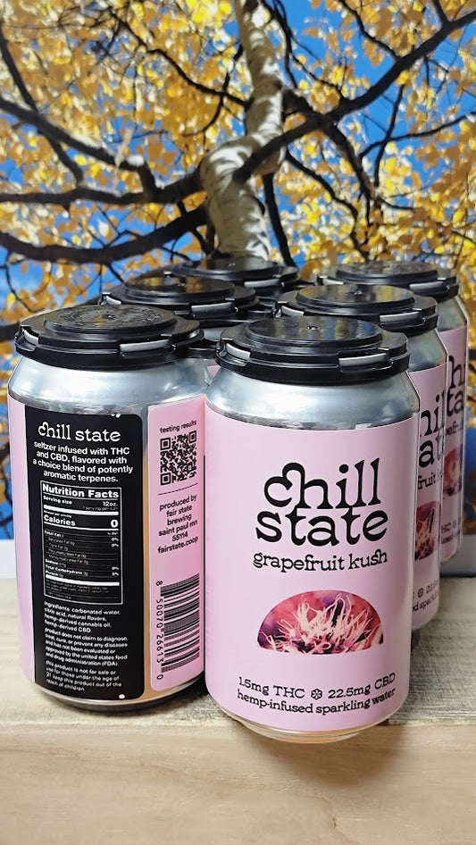 Chill state grapefruit kush seltzer
