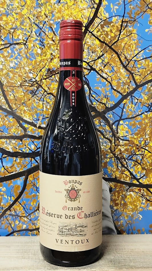 Bonpas ventoux rouge grande reserve des challieres