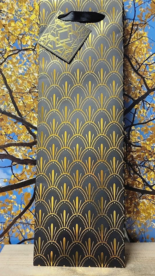 Wine bag - art deco