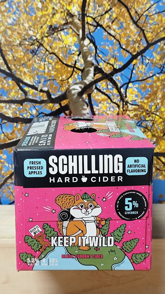 Schilling hard keep it wild black currant cider