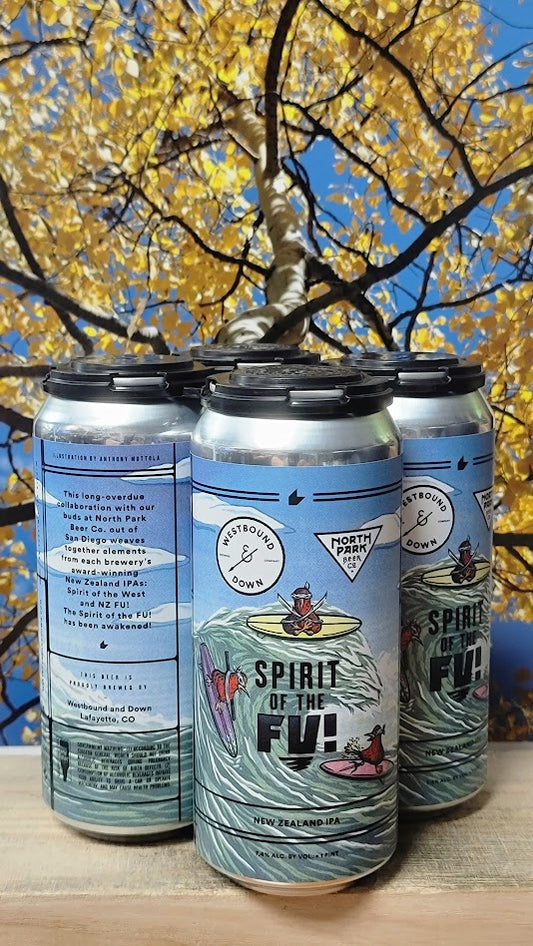 Westbound down spirit of the fu new zealand ipa