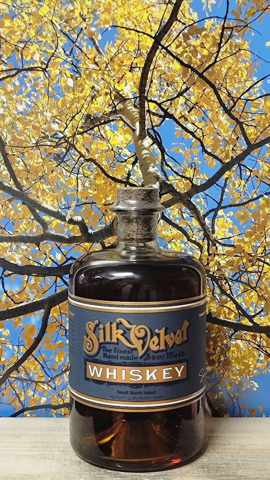 Silk velvet sour mash whiskey
