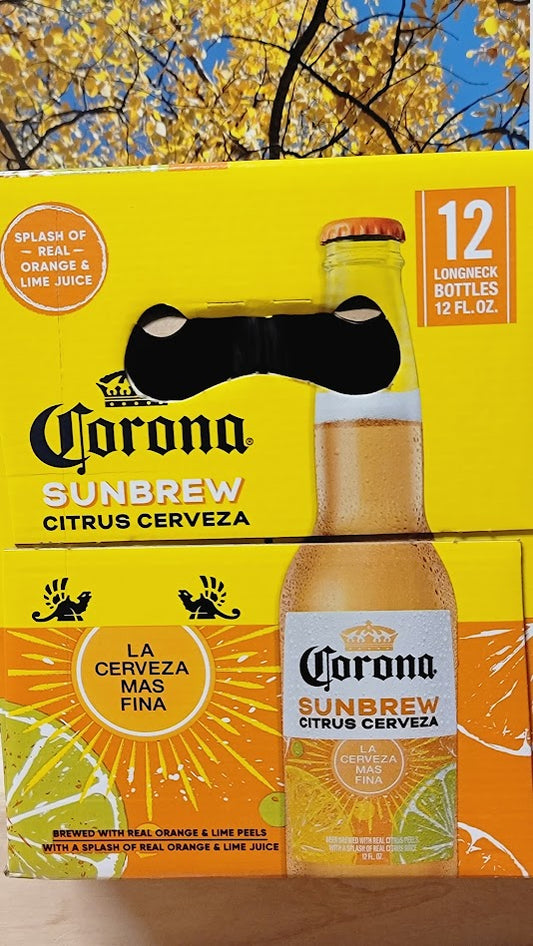 Corona sunbrew citrus cerveza btls