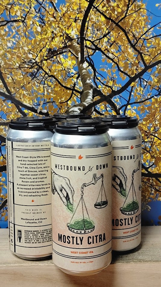 Westbound down mostly citra west coast ipa