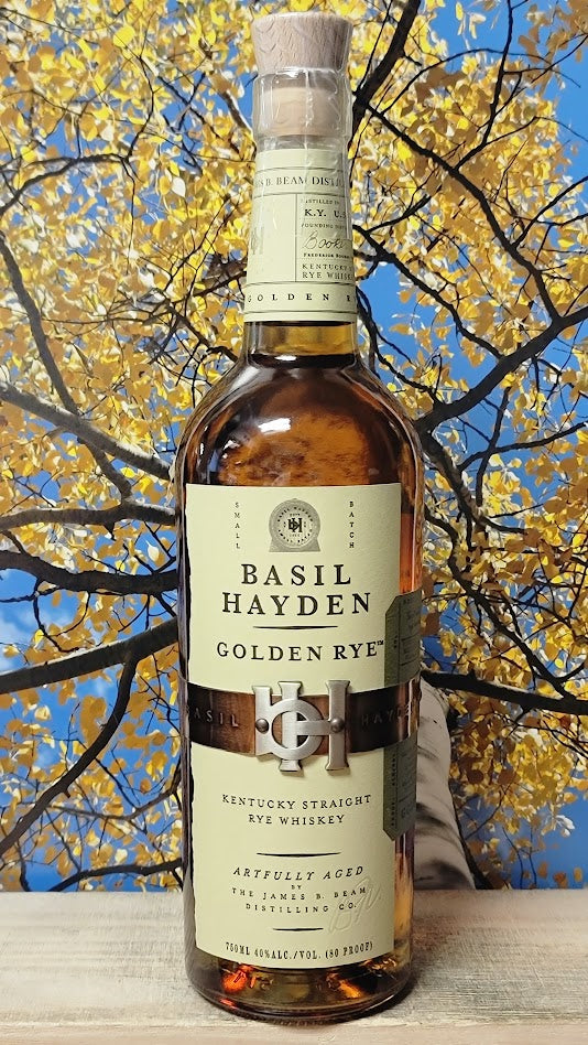 Basil hayden golden rye whiskey