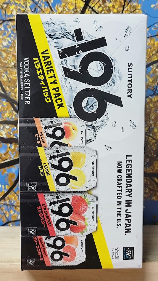 Suntory -196 variety vodka seltzer