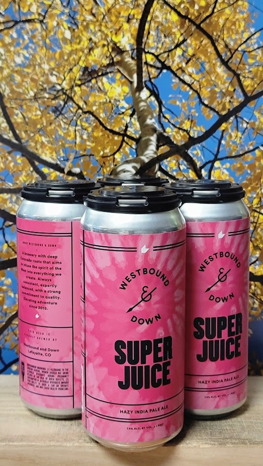 Westbound down super juice hazy ipa