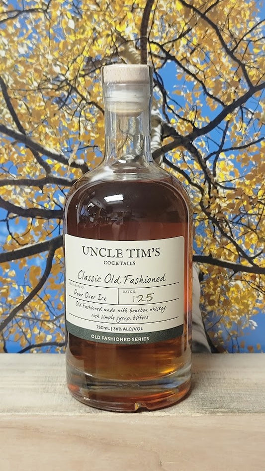 Uncle tim's cocktails classic old fashioned