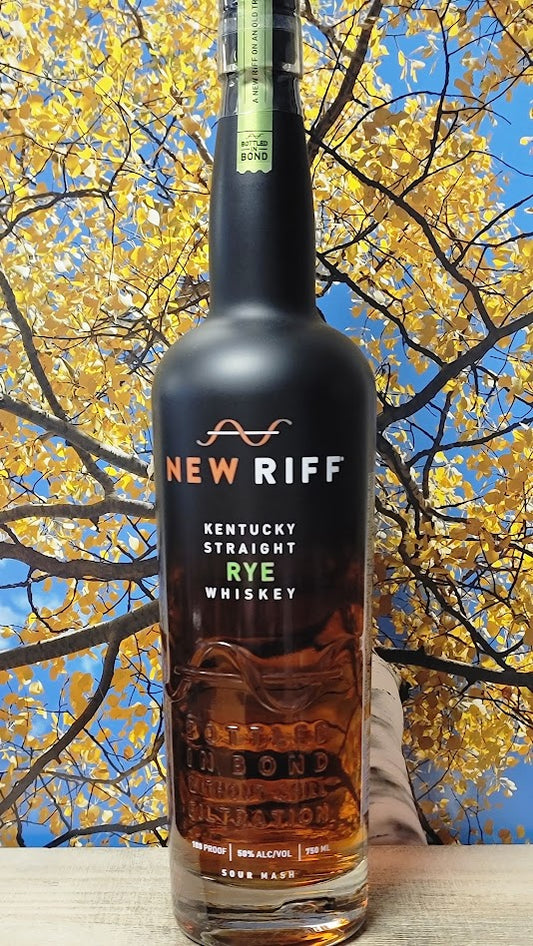 New riff bib rye whiskey