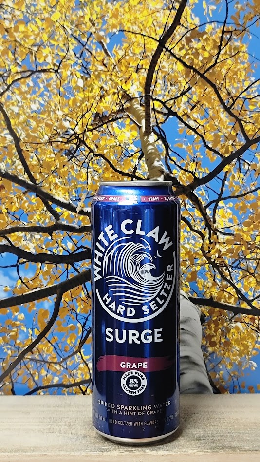 White claw surge grape